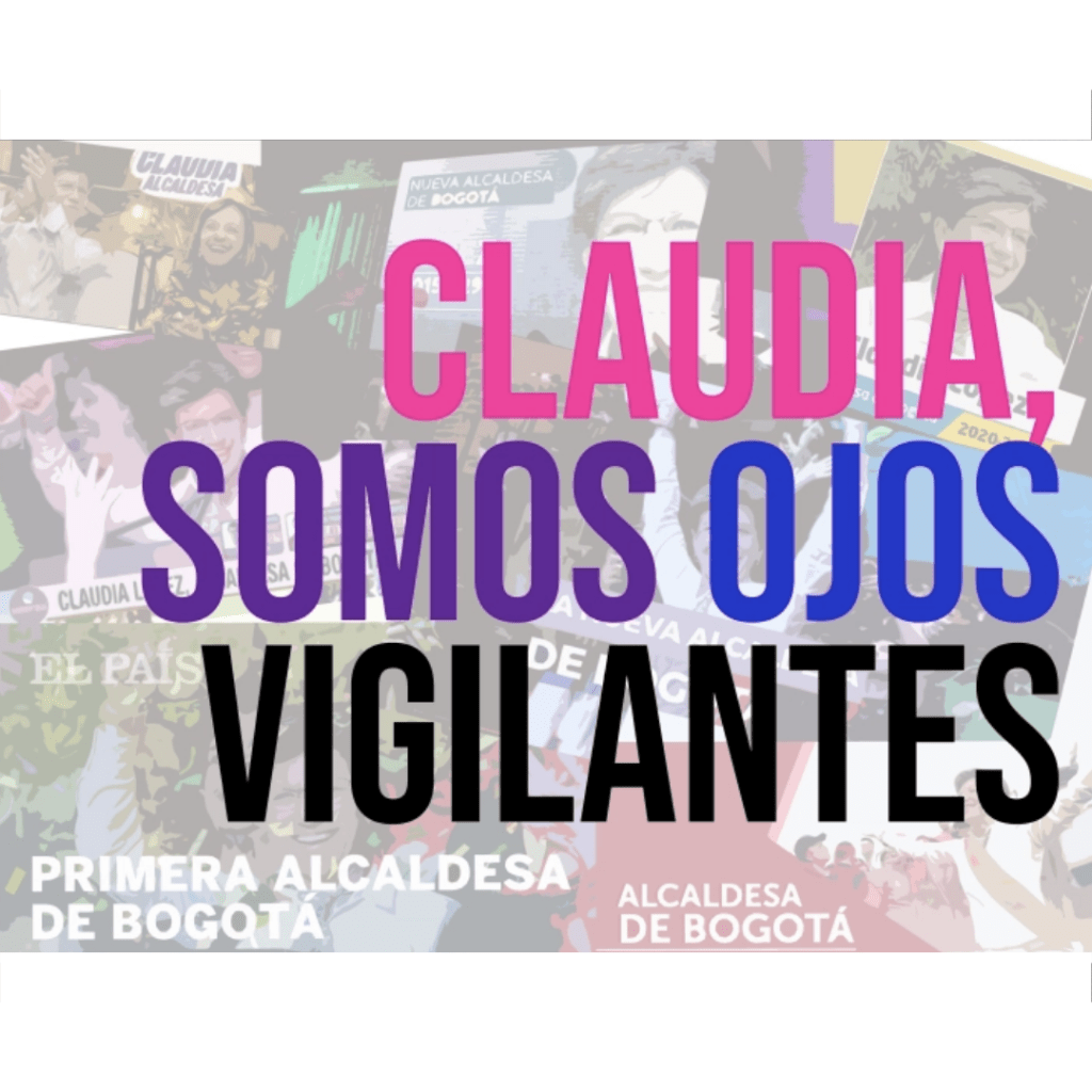 Claudia ¡pilas ahí!